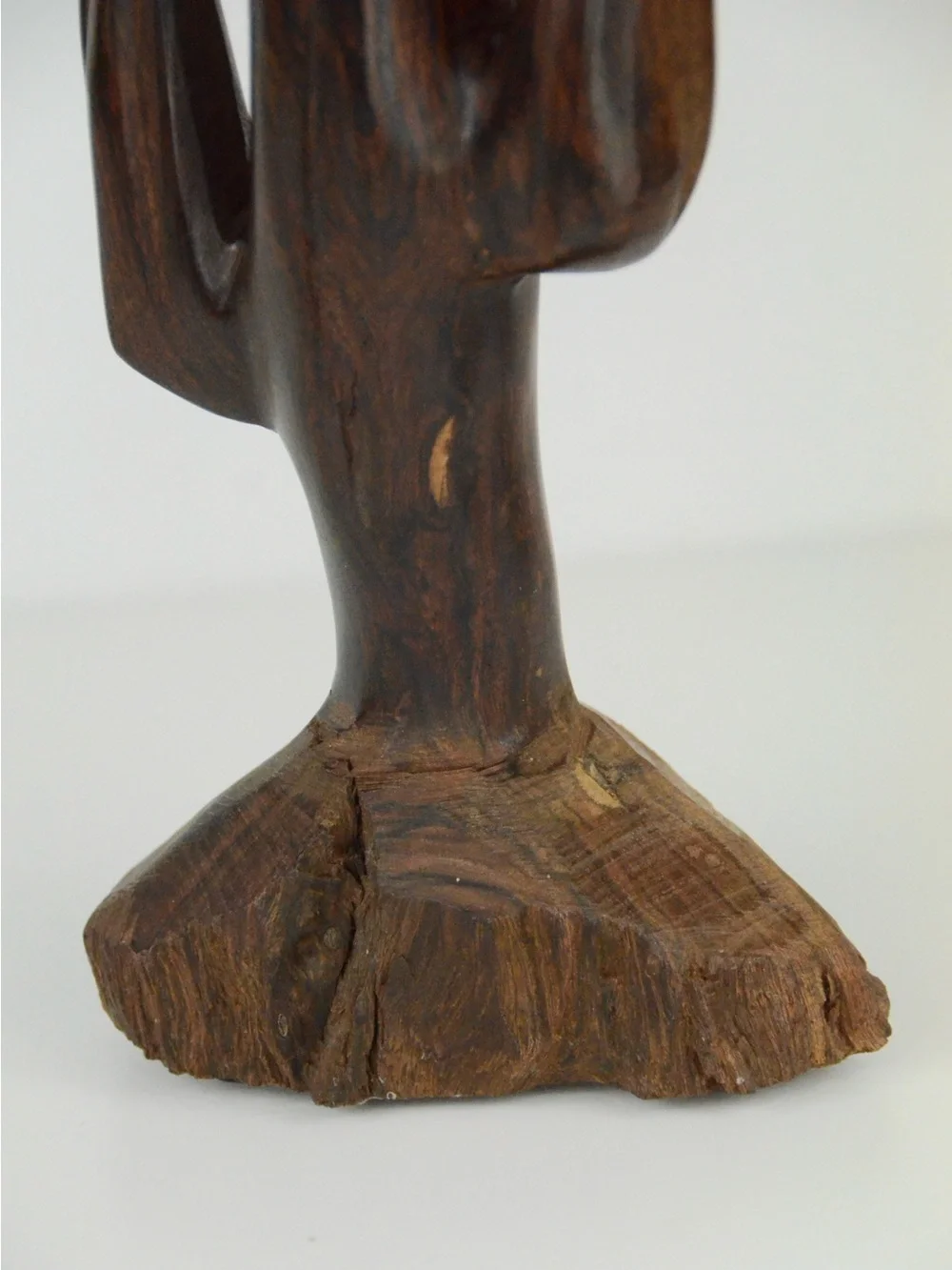 Vintage Ironwood Carved Saguaro Cactus Sculpture